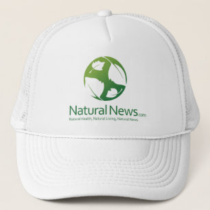 Green Natural News Trucker Cap