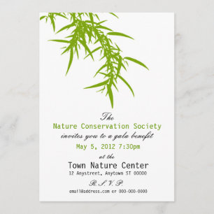 Green Nature Benefit Invitation