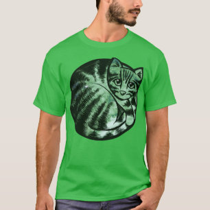 Green Nature Cat T-Shirt