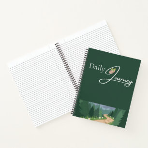 Green Nature Vibes Notebook Journal