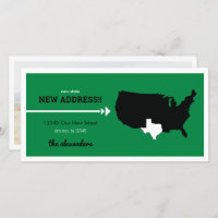 Green New State, New Address! Texas Moving