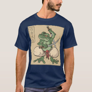 Green Ninja Frog Samurai T-Shirt