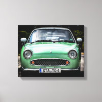 Green Nissan Car