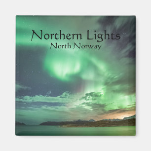 Green Northern Lights Magnet