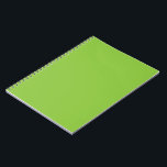 Green Notebook Spiral Notebook Journal Pad<br><div class="desc">Fresh green spiral notebook for notes, planning, journalling, school, and office productivity every day. Refresh your workspace and stay inspired with this modern green notebook featuring a clean minimalist cover. Designed for students, professionals, writers, and planners, this green notebook adds calm energy and stylish simplicity to your daily routine. The...</div>