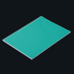 Green Notebook | Teal Minimal Spiral Journal<br><div class="desc">A bold teal green spiral notebook made for school, work, journalling, and everyday notes with a clean minimalist cover. This teal green notebook is designed for anyone who loves clean, modern stationery with a bold pop of colour. The minimalist solid-green cover creates a refreshing and calming look, making it perfect...</div>