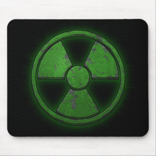 Green Nuke Mouse Pad