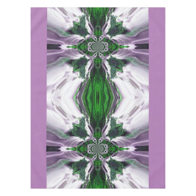 Green Ocean Breeze Table Cloth (Front)