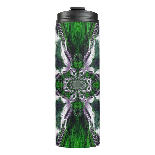 Green Ocean Breeze Thermal Tumbler (Front)