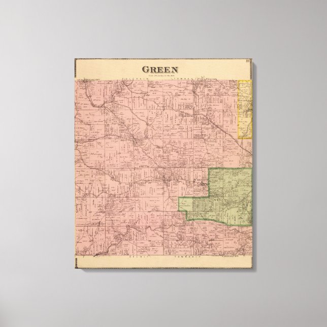Green, Ohio Canvas Print (Front)
