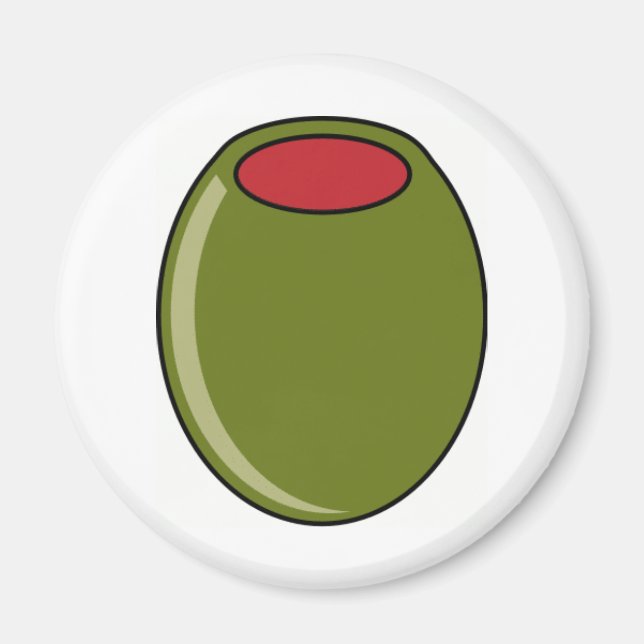 Green Olive Magnet (Front)
