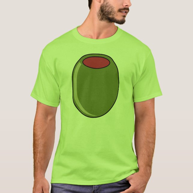 Green olive T-Shirt (Front)