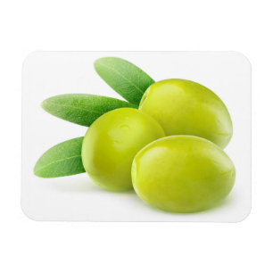 Green olives magnet