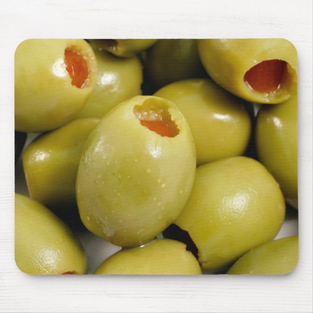 Green olives Mousepad (Front)