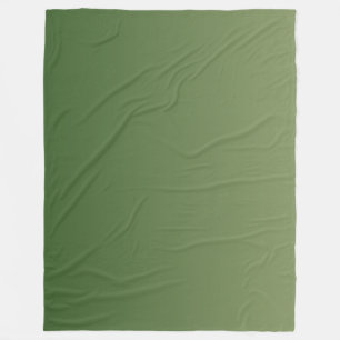 Green ombre fleece blanket