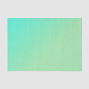 Green Ombre Glitter Look Tissue Paper