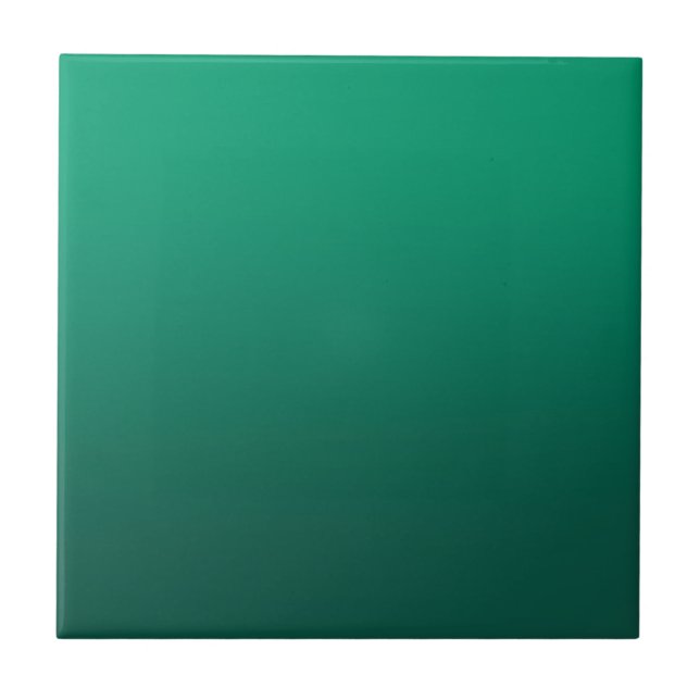 Green Ombre Painting Tile (Front)