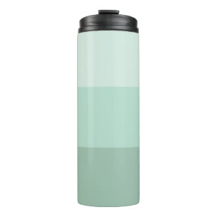 Green Ombre Striped Thermal Tumbler