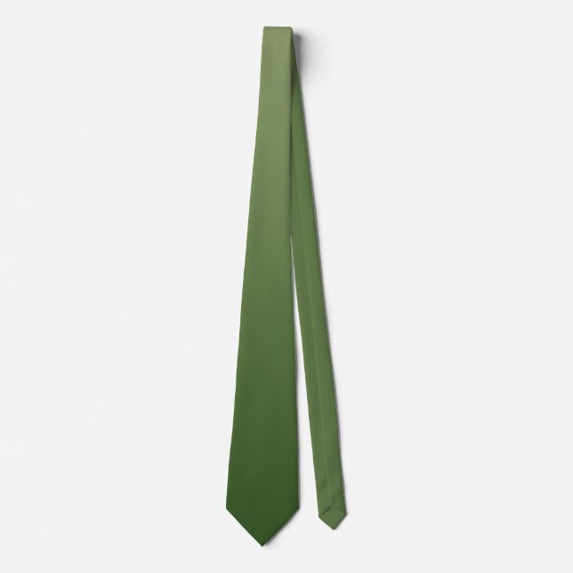 Green ombre tie (Front)