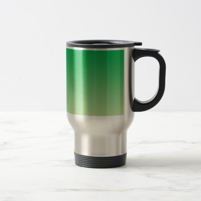 Green Ombre Travel Mug (Right)
