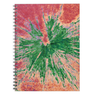Green on Red Paintball Spiral Notebook