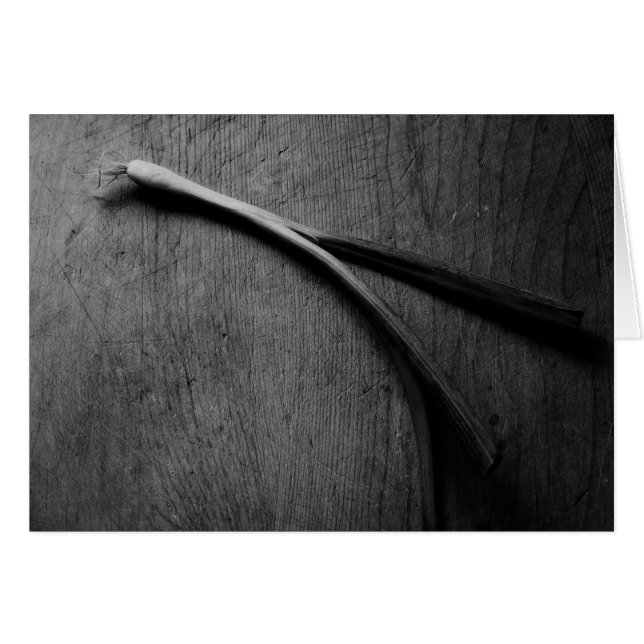 Green Onion Still Life (Front Horizontal)