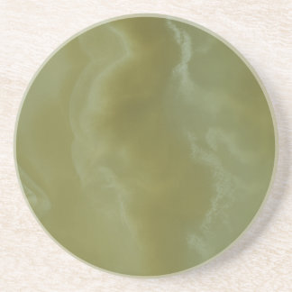 Green Onyx Decorative Stone - Elegant Beauty Coaster