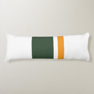 Green orange body cushion
