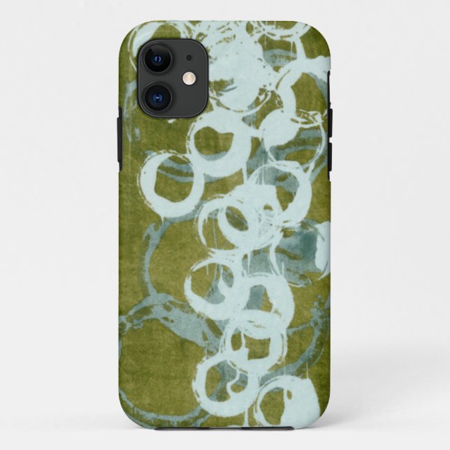 Green Orbs I Case-Mate iPhone Case (Back)
