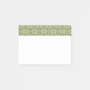 Green Oval Chains Post-it Notes