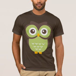 Green Owl T T-Shirt