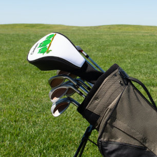 Green Owls Design Personalised Golf Head Cover