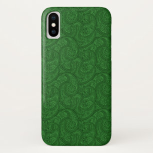 Green Paisley Case-Mate iPhone Case