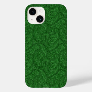 Green Paisley Case-Mate iPhone 14 Case