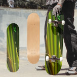 Green Palm Fronds Natural Abstract Skateboard<br><div class="desc">Designed by nature. Green palm fronds backlit by sunlight captured by photography created this naturally beautiful abstract skateboard. 

This image is original botanical photography by JLW_PHOTOGRAPHY.</div>