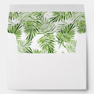 Green Palm Leaves Envelope