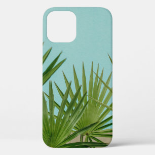 Green palm plant near body of water iPhone 12 case