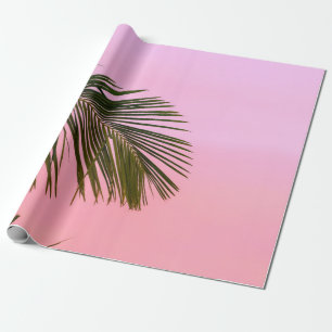 GREEN PALM PLANT WRAPPING PAPER