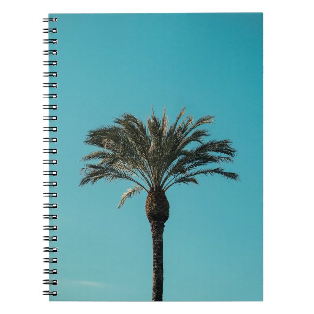 Green palm tree notebook (Front)