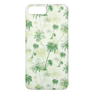 Green Palm Tree Pattern Case-Mate iPhone Case