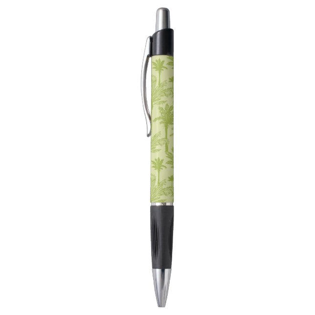 Green Palm Trees Pattern (Top (Vertical))