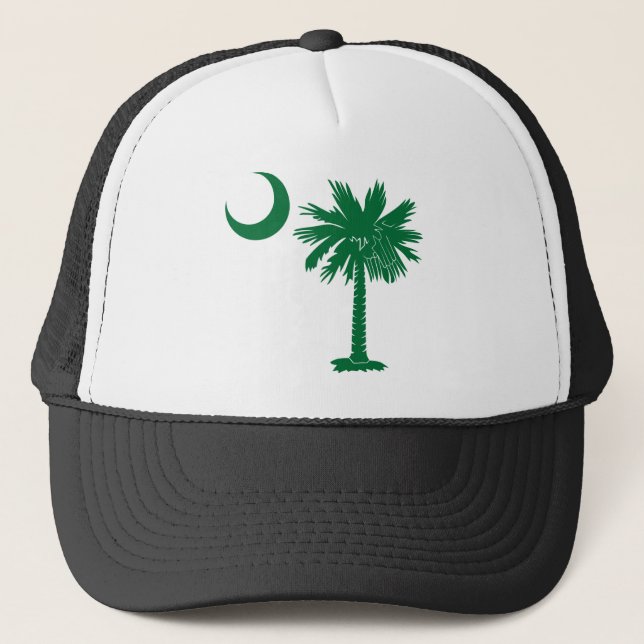 Green Palmetto Trucker Hat (Front)