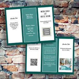 Green Panels Any Business Brochure Template