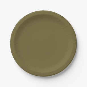 Green Paper Plates - 7in   Salty Bar Club