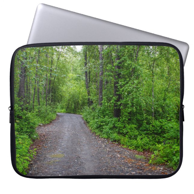 Green Paradise Laptop Sleeve (Front)