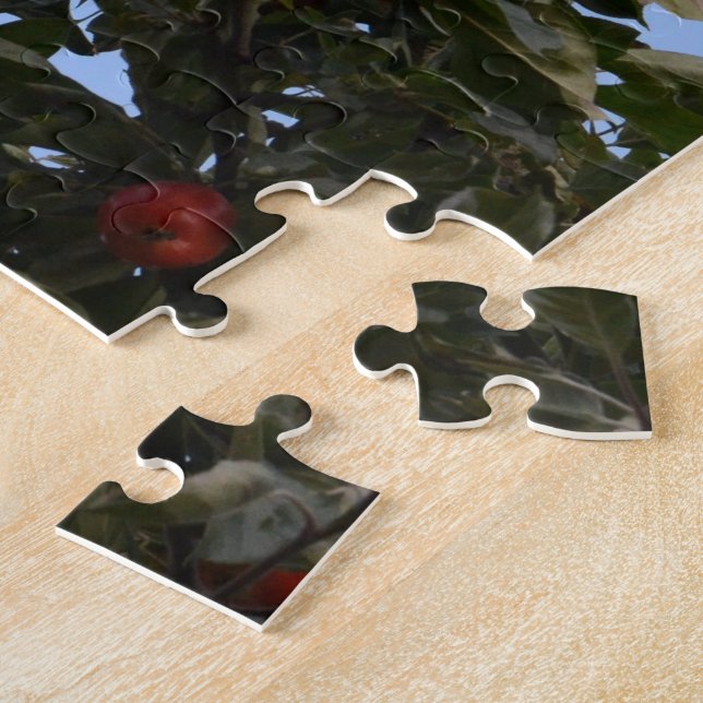 Green Parakeet Jigsaw Puzzle (Side)