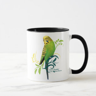 Green Parakeet Mug