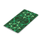 Green Parallax Design Pocket Journal