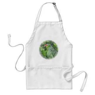 Green Parrot Apron
