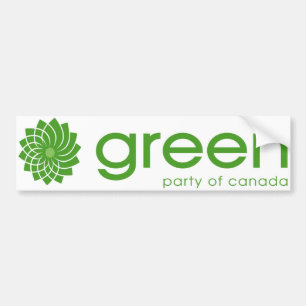 Green Party of Canada Logo Bumper Sticker